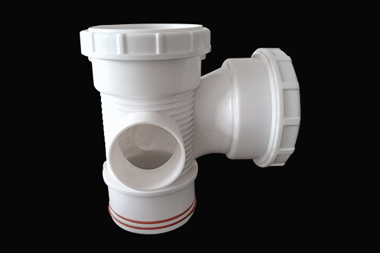 單承插旋流四通